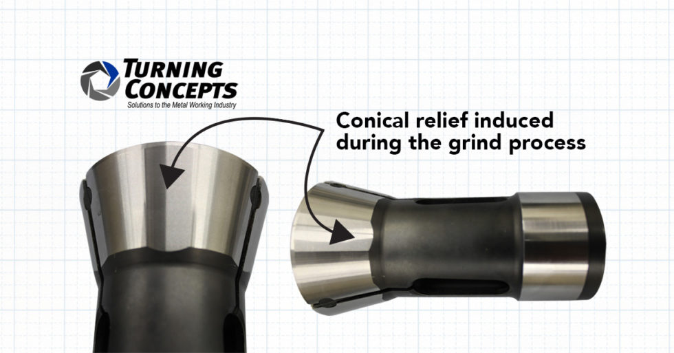 You should be using this collet!