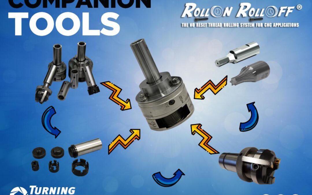 COMPANION TOOLS FOR THE THREAD ROLLING ATTACHMENT