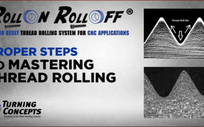 MINI-SERIES OF STEPS TO MASTERING THREAD ROLLING